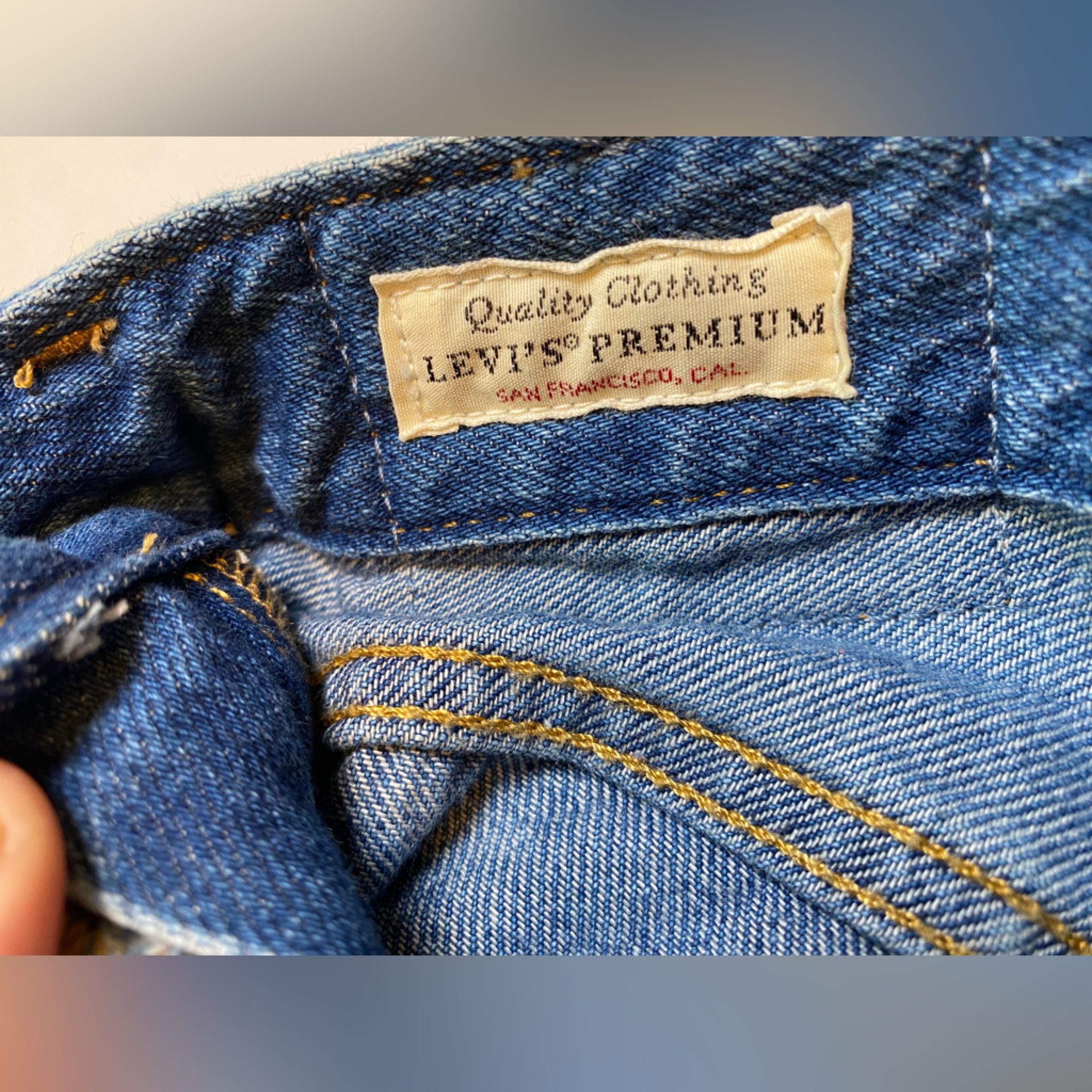 Red Label Levi’s Xxs Denim Overalls